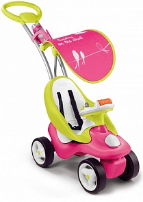 Каталка трансформер детская Smoby Bubble Go Neo, розовая, звук (Smoby, 720102)